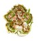 Lord Ganesha for Car Idol Showpiece Ganpati Figurine God of Luck and Success Home Decoration Ganesha for Car Dashboard Return Gifts for Housewarming Pooja Diwali